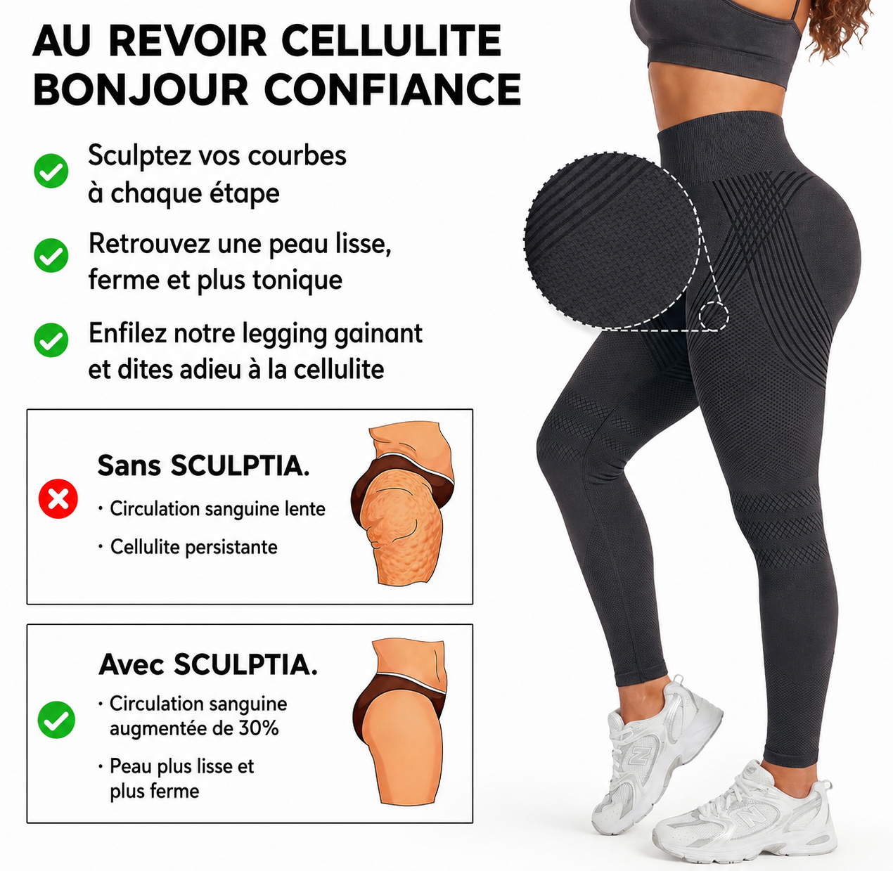 Legging Anti-Cellulite 3D