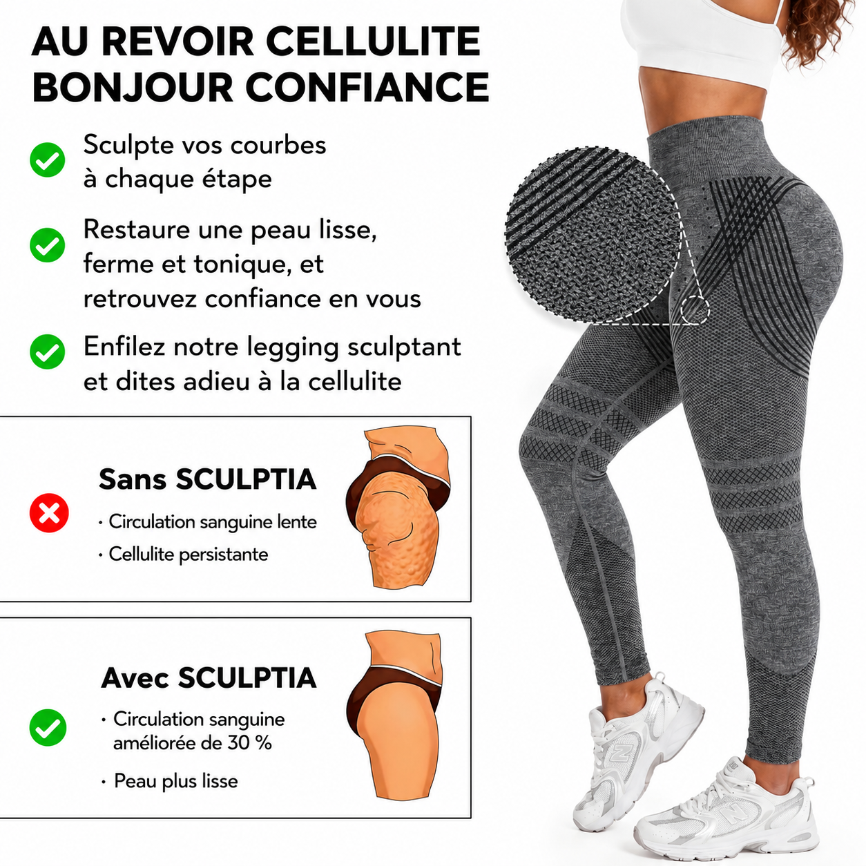 Legging Anti-Cellulite 3D